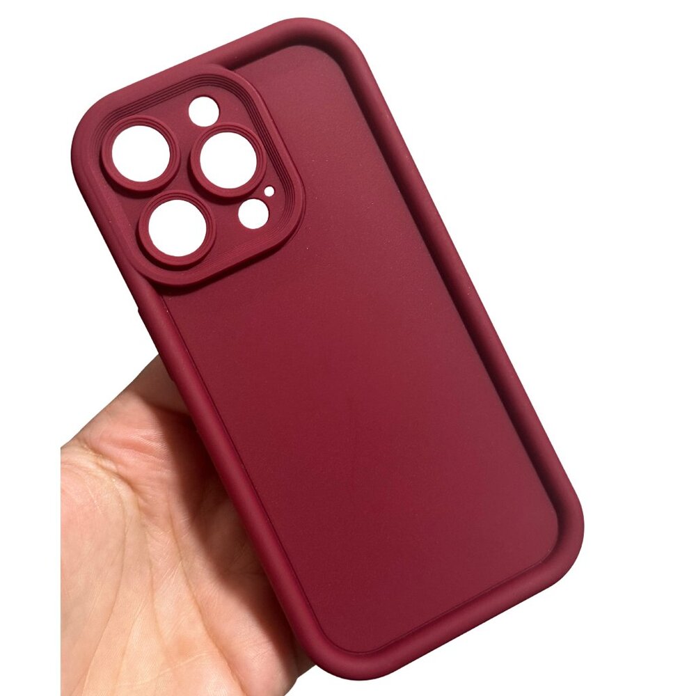 IPHONE 14 PRO Burgundy Phone Case